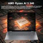 HP OmniBook X FLIP AMD Ryzen 5 340 16GB RAM 512GB SSD 16 Inch FHD X360 Touch Display Laptop - Image 3
