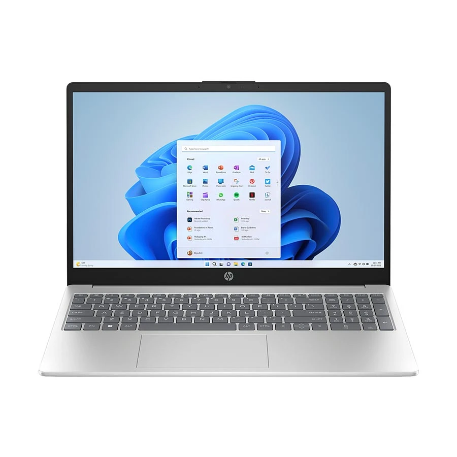 r 3 7000 HP 15-fc0165nia Ryzen 3 7320U 8GB DDR5 RAM SSD 512GB AMD Radeon Graphics 610M 15.6" IPS FHD (1920x1080) FreeDOS Silver - Image 1